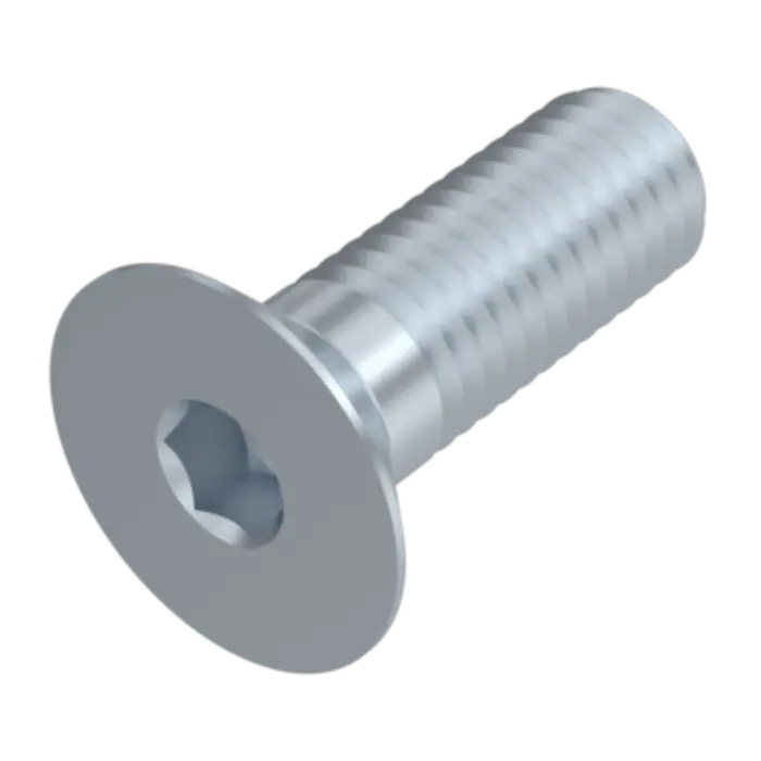 Countersunk screw with hexagon socket according to DIN 7991<br>size: M8x30