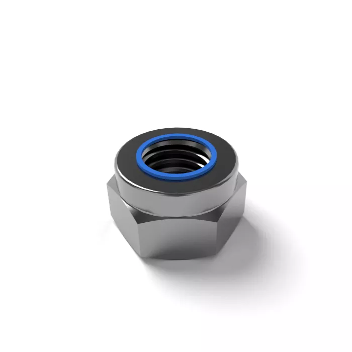 Lock Nut DIN 985 - M6, M8 and M12<br>size: DIN 985 x M6