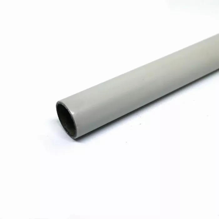 Circular tube steel Dia. 28x1mm grey 