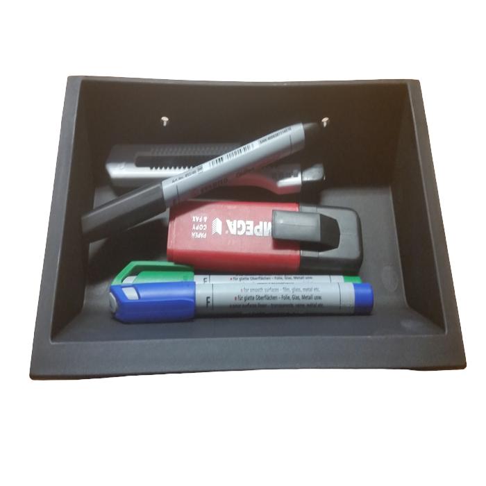 110x105x40 plastic collection tray, suitable for making small items available at the workstation