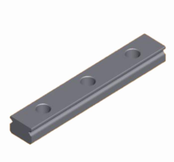 Rail de guidage linéaire en acier inoxydable Miniature MR12M-N, L = 500 mm