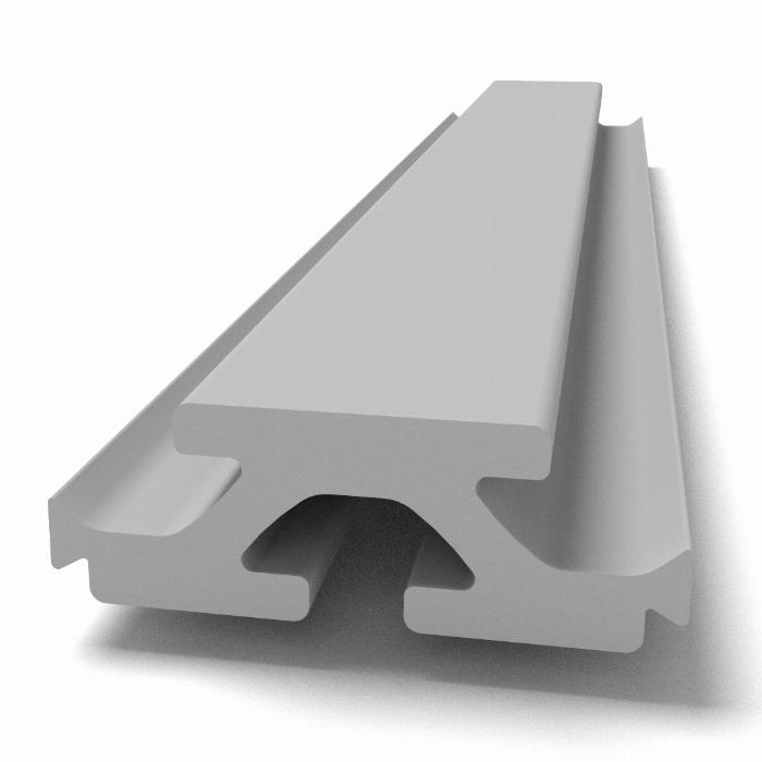 Profil 20x55 I-Typ Nut 8 - Plattenverbindungsprofil