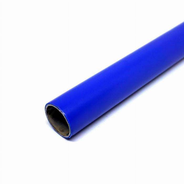 Kör alakú acélcső Átm. 28x1mm kék