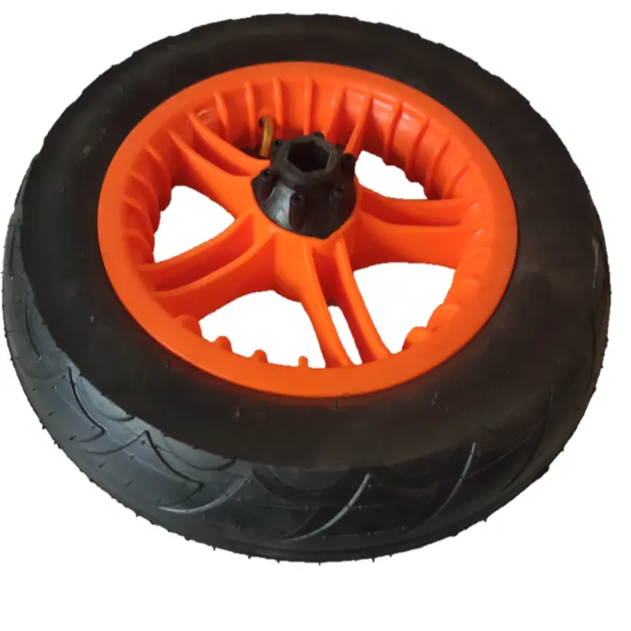 Transport wheel 304.8 mm pneumatic wheel with PVC rim<br>: 