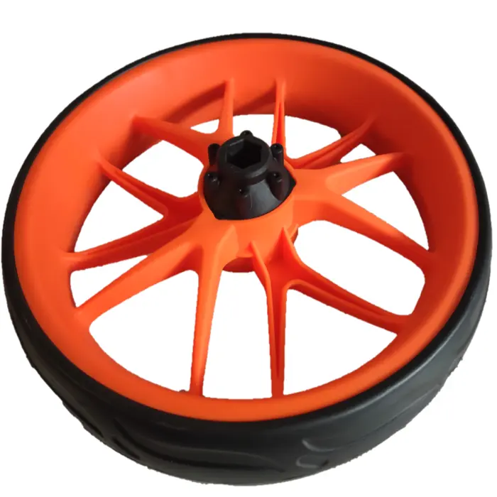 Wheel 304,8 mm solid rubber wheel<br>: 