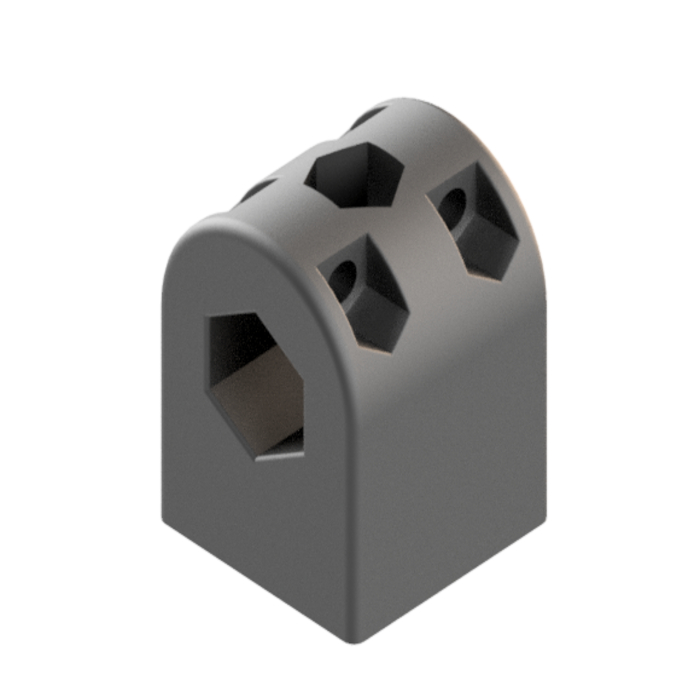 Hexagonal joint plastic 40I Core mounting