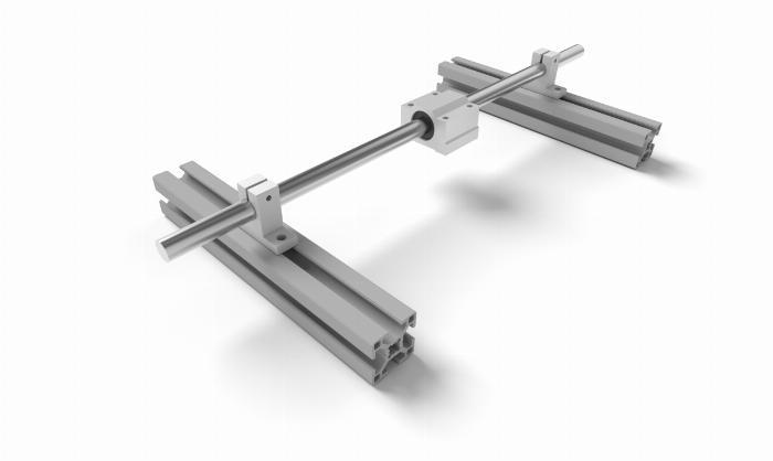 Nous montrons ce configurateur d'arbres en acier