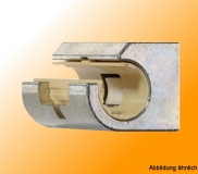 Housing roller bearings for shaft 16mm,1 roller