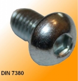 DIN 7380 M8x18 Mounting screw for bracket 40x80