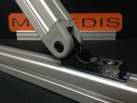3D Printed hinge for Slot 8 Profile Slider