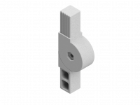 Plug connector with joint 180° 2D2