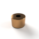 Trapezoidal lead screw nut 16x4 R Red bronze - cylindrical, long